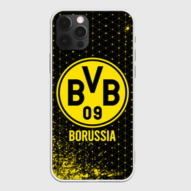 Чехол для iPhone 12 Pro Max с принтом BORUSSIA Боруссия в Белгороде, Силикон |  | borussia | club | dortmund | footbal | logo | боруссия | дортмунд | знак | клуб | логотип | логотипы | символ | символы | форма | футбол | футбольная | футбольный