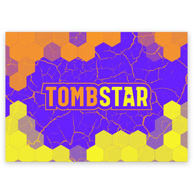 Поздравительная открытка с принтом TOMBSTAR / ТОМБСТАР в Белгороде, 100% бумага | плотность бумаги 280 г/м2, матовая, на обратной стороне линовка и место для марки
 | 