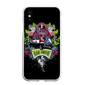 Чехол для iPhone XS Max матовый с принтом Мотор шоу в Лас Вегасе в Белгороде, Силикон | Область печати: задняя сторона чехла, без боковых панелей | азартные игры | девушка на тачке. | казино | лас вегас | машины | мотор шоу