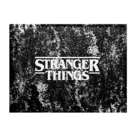 Обложка для студенческого билета с принтом Stranger Things. в Белгороде, натуральная кожа | Размер: 11*8 см; Печать на всей внешней стороне | normal people scare me | stranger things | детектив | драма | кино | очень странные дела | сериалы | странгер тхингс | триллер | уилл | фантастика | фильмы | хоукинс