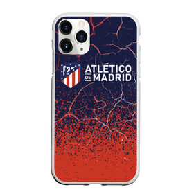 Чехол для iPhone 11 Pro Max матовый с принтом ATLETICO MADRID / Атлетико в Белгороде, Силикон |  | Тематика изображения на принте: atletico | club | footbal | logo | madrid | атлетико | знак | клуб | логотип | логотипы | мадрид | символ | символы | форма | футбол | футбольная | футбольный