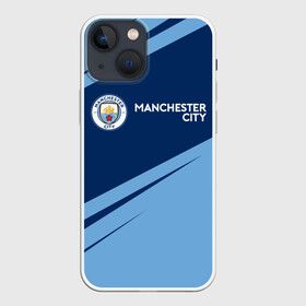 Чехол для iPhone 13 mini с принтом MANCHESTER CITY Манчестер Сити в Белгороде,  |  | city | club | footbal | logo | manchester | знак | клуб | логотип | логотипы | манчестер | символ | символы | сити | форма | футбол | футбольная | футбольный