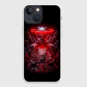 Чехол для iPhone 13 mini с принтом Digital Skeleton | 1.1 в Белгороде,  |  | cool | cyborg | decoration | fashion | fear | ghost | halloween | head | horror | robot | skeleton | skull | technology | голова | киборг | круто | мода | призрак | робот | скелет | технологии | ужас | украшение | хеллоуин | череп