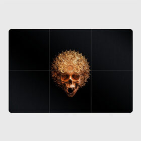 Магнитный плакат 3Х2 с принтом Golden skull | 1.2 в Белгороде, Полимерный материал с магнитным слоем | 6 деталей размером 9*9 см | 