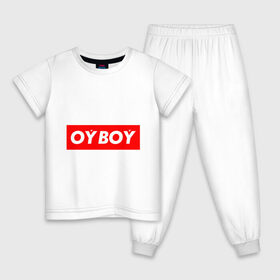 Детская пижама хлопок с принтом oyboy в Белгороде, 100% хлопок |  брюки и футболка прямого кроя, без карманов, на брюках мягкая резинка на поясе и по низу штанин
 | казахи | ойбой | сабуров | чбд | что было дальше | щербаков | юмор