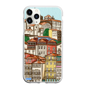 Чехол для iPhone 11 Pro Max матовый с принтом Порту Португалия домики в Белгороде, Силикон |  | city | old town | porto | portugal | город | город на холме | городской пейзаж | домики | оранжевые крыши | отпуск | порту | португалия | путешествие | старый город