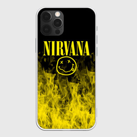 Чехол для iPhone 12 Pro Max с принтом Nirvana в Белгороде, Силикон |  | music | nirvana | rock | smile | американская рок группа | гранж | известные личности | крист новоселич | курт кобейн | музыка | музыканты | нирвана | панк рок | певцы | рок | смайл | хард рок | хэви металл