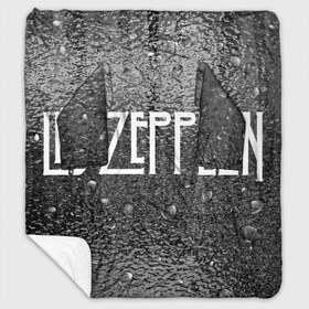 Плед с рукавами с принтом Led Zeppelin в Белгороде, 100% полиэстер | Закругленные углы, все края обработаны. Ткань не мнется и не растягивается. Размер 170*145 | 
