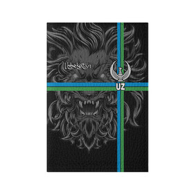 Обложка для паспорта матовая кожа с принтом Узбекистан в Белгороде, натуральная матовая кожа | размер 19,3 х 13,7 см; прозрачные пластиковые крепления | coat of arms | eagle | flag | islam | lion | republic | uzbekistan | герб | ислам | лев | орел | республика | узбекистан | флаг