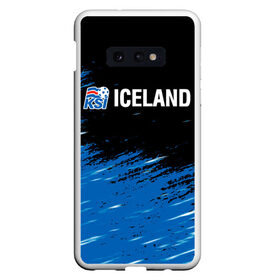 Чехол для Samsung S10E с принтом KSI ICELAND. в Белгороде, Силикон | Область печати: задняя сторона чехла, без боковых панелей | Тематика изображения на принте: 2019 | 2020 | fc | football | iceland | ksi | sport | исландия | кси | сборная исландии | спорт | спортивные | униформа | фирменные цвета | фк | футбол | футбольный клуб