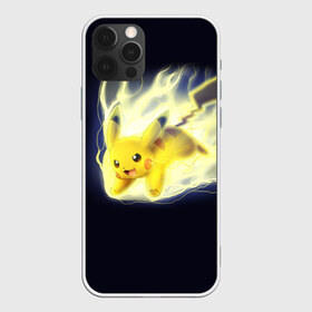 Чехол для iPhone 12 Pro Max с принтом Pikachu Pika Pika в Белгороде, Силикон |  | pika | pikachu | аниме | детская | детям | игры | молния | мышка | мышь | пика | пикачу | покемон | покемоны