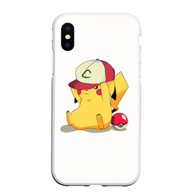 Чехол для iPhone XS Max матовый с принтом Pikachu Pika Pika в Белгороде, Силикон | Область печати: задняя сторона чехла, без боковых панелей | pika | pikachu | аниме | детская | детям | игры | молния | мышка | мышь | пика | пикачу | покемон | покемоны