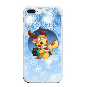 Чехол для iPhone 7Plus/8 Plus матовый с принтом Pikachu Pika Pika в Белгороде, Силикон | Область печати: задняя сторона чехла, без боковых панелей | pika | pikachu | аниме | детская | детям | игры | молния | мышка | мышь | пика | пикачу | покемон | покемоны