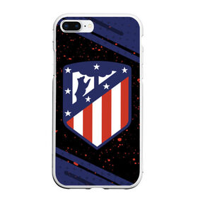 Чехол для iPhone 7Plus/8 Plus матовый с принтом ATLETICO MADRID Атлетико в Белгороде, Силикон | Область печати: задняя сторона чехла, без боковых панелей | atletico | club | footbal | logo | madrid | атлетико | знак | клуб | логотип | логотипы | мадрид | символ | символы | форма | футбол | футбольная | футбольный