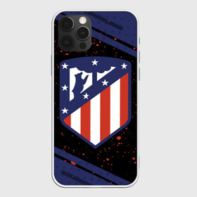 Чехол для iPhone 12 Pro Max с принтом ATLETICO MADRID Атлетико в Белгороде, Силикон |  | Тематика изображения на принте: atletico | club | footbal | logo | madrid | атлетико | знак | клуб | логотип | логотипы | мадрид | символ | символы | форма | футбол | футбольная | футбольный