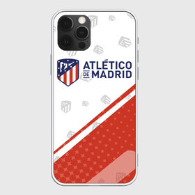 Чехол для iPhone 12 Pro Max с принтом ATLETICO MADRID Атлетико в Белгороде, Силикон |  | Тематика изображения на принте: atletico | club | footbal | logo | madrid | атлетико | знак | клуб | логотип | логотипы | мадрид | символ | символы | форма | футбол | футбольная | футбольный