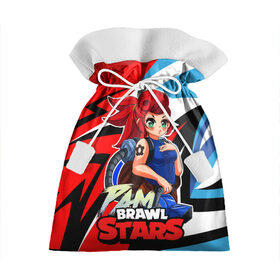 Подарочный 3D мешок с принтом PAM Brawl Stars в Белгороде, 100% полиэстер | Размер: 29*39 см | anime | brawl | brawl stars | brawlstars | brawl_stars | pam | panny | аниме | бравл | бравлстарс | девочка | девочка в шкуре медведя | девушка | манга | пам | рам