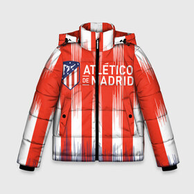 Зимняя куртка для мальчиков 3D с принтом ATLETICO MADRID в Белгороде, ткань верха — 100% полиэстер; подклад — 100% полиэстер, утеплитель — 100% полиэстер | длина ниже бедра, удлиненная спинка, воротник стойка и отстегивающийся капюшон. Есть боковые карманы с листочкой на кнопках, утяжки по низу изделия и внутренний карман на молнии. 

Предусмотрены светоотражающий принт на спинке, радужный светоотражающий элемент на пуллере молнии и на резинке для утяжки | atletico madrid | fc | football | football club | sport | атлетико мадрид | испанский футбольный клуб | мадрид | спорт | уефа | униформа | фирменные цвета | фк | футбол | футбольный клуб