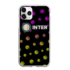 Чехол для iPhone 11 Pro Max матовый с принтом INTER / Интер в Белгороде, Силикон |  | club | footbal | inter | internazionale | logo | milan | знак | интер | интернационале | клуб | логотип | логотипы | милан | символ | символы | форма | футбол | футбольная | футбольный