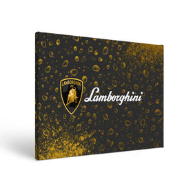 Холст прямоугольный с принтом LAMBORGHINI / Ламборгини в Белгороде, 100% ПВХ |  | auto | lambo | lamborghini | logo | moto | symbol | авто | автомобиль | гонки | знак | ламбо | ламборгини | ламборджини | лого | логотип | логотипы | марка | машина | мото | символ | символы