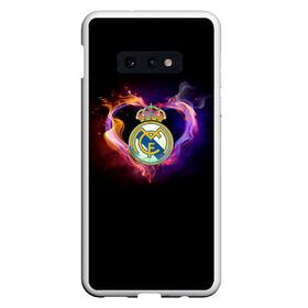 Чехол для Samsung S10E с принтом Real Madrid в Белгороде, Силикон | Область печати: задняя сторона чехла, без боковых панелей | Тематика изображения на принте: football club | futbol club | real | real madrid | real madrid club | люблю футбол | реал | реал мадрид | сантьяго бернабеу | сливочные | фанат | фк реал мадрид | форма | форма игроков | футбол | футбольный клуб