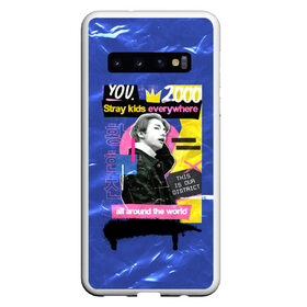 Чехол для Samsung Galaxy S10 с принтом stray kids в Белгороде, Силикон | Область печати: задняя сторона чехла, без боковых панелей | Тематика изображения на принте: k pop | skz | stray kids | бан чан | ли ноу | скз | стрей кидс | сынмин | уджин | феликс | хан | хёджин | чанбин