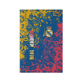 Обложка для паспорта матовая кожа с принтом Real Madrid в Белгороде, натуральная матовая кожа | размер 19,3 х 13,7 см; прозрачные пластиковые крепления | football club | futbol club | real | real madrid | real madrid club | люблю футбол | реал | реал мадрид | сантьяго бернабеу | сливочные | фанат | фк реал мадрид | форма | форма игроков | футбол | футбольный клуб