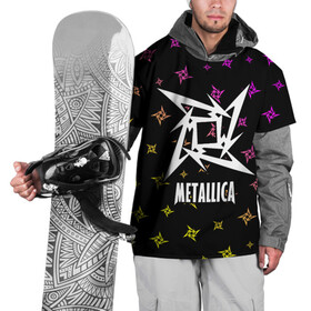 Накидка на куртку 3D с принтом METALLICA / МЕТАЛЛИКА в Белгороде, 100% полиэстер |  | hetfield | james | logo | metal | metalica | metallica | music | rock | star | джеймс | звезда | знак | ларс | лого | логотип | логотипы | метал | металика | металлика | музыка | рок | символ | символы | ульрих | хэтфилд