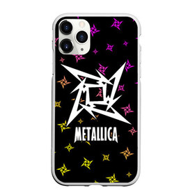 Чехол для iPhone 11 Pro матовый с принтом METALLICA МЕТАЛЛИКА в Белгороде, Силикон |  | Тематика изображения на принте: hetfield | james | logo | metal | metalica | metallica | music | rock | star | джеймс | звезда | знак | ларс | лого | логотип | логотипы | метал | металика | металлика | музыка | рок | символ | символы | ульрих | хэтфилд