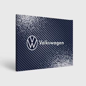 Холст прямоугольный с принтом VOLKSWAGEN / Фольксваген в Белгороде, 100% ПВХ |  | auto | logo | moto | symbol | volkswagen | авто | автомобиль | гонки | знак | лого | логотип | логотипы | марка | машина | мото | символ | символы | фольксваген