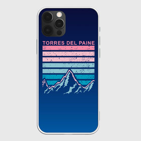 Чехол для iPhone 12 Pro Max с принтом Torres Del Paine в Белгороде, Силикон |  | torres del paine | winter | абстракция | горы | зима | зимняя | полосы | снег | снежок