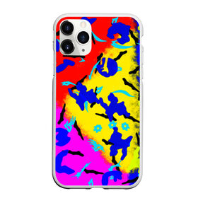 Чехол для iPhone 11 Pro матовый с принтом Камуфляж геймера в Белгороде, Силикон |  | игры | камуфляж | краски | пятна | спорт | текстуры | узоры | фигуры | цветной | яркая