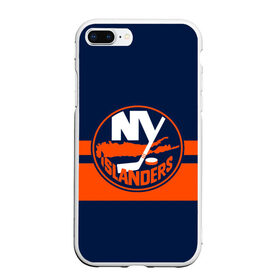 Чехол для iPhone 7Plus/8 Plus матовый с принтом NY ISLANDERS NHL в Белгороде, Силикон | Область печати: задняя сторона чехла, без боковых панелей | hockey | islanders | logo | new york | ny | sport | usa | исландерс | логотип | нхл | нью йорк | спорт | хоккей