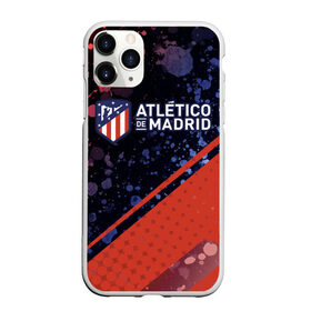 Чехол для iPhone 11 Pro Max матовый с принтом ATLETICO MADRID / Атлетико в Белгороде, Силикон |  | Тематика изображения на принте: atletico | club | footbal | logo | madrid | атлетико | знак | клуб | логотип | логотипы | мадрид | символ | символы | форма | футбол | футбольная | футбольный