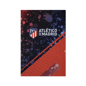 Обложка для паспорта матовая кожа с принтом ATLETICO MADRID / Атлетико в Белгороде, натуральная матовая кожа | размер 19,3 х 13,7 см; прозрачные пластиковые крепления | Тематика изображения на принте: atletico | club | footbal | logo | madrid | атлетико | знак | клуб | логотип | логотипы | мадрид | символ | символы | форма | футбол | футбольная | футбольный