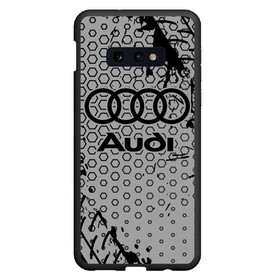 Чехол для Samsung S10E с принтом AUDI АУДИ в Белгороде, Силикон | Область печати: задняя сторона чехла, без боковых панелей | audi | auto | felb | logo | moto | quattro | sport | symbol | авто | автомобильные | ауди | кватро | кольца | лого | логотип | логотипы | марка | мото | символ | спорт | фгвш | шильдик