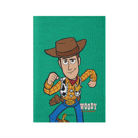 Обложка для паспорта матовая кожа с принтом Woody The Sheriff в Белгороде, натуральная матовая кожа | размер 19,3 х 13,7 см; прозрачные пластиковые крепления | disney | pixar | toy story | vdkimel | woody | вуди | дисней | история игрушек | пиксар
