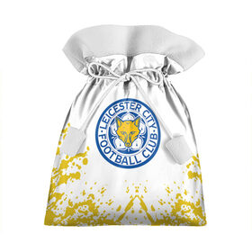 Подарочный 3D мешок с принтом Leicester City в Белгороде, 100% полиэстер | Размер: 29*39 см | 
