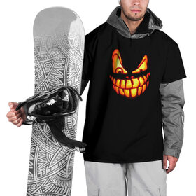 Накидка на куртку 3D с принтом Halloween в Белгороде, 100% полиэстер |  | Тематика изображения на принте: halloween | jack | lantern | pumpkin | светильник джека | хэллоуин
