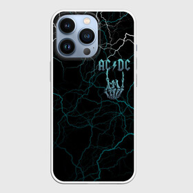 Чехол для iPhone 13 Pro с принтом AC DC в Белгороде,  |  | Тематика изображения на принте: ac dc | ac dc лого | hell bell | hells bells | hich voltage | hich voltage ac dc | high voltage | jingle hells bells | rock | альбом backtracks | ас дс | логотип ac dc | рок | эйси диси