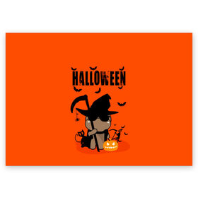 Поздравительная открытка с принтом Halloween в Белгороде, 100% бумага | плотность бумаги 280 г/м2, матовая, на обратной стороне линовка и место для марки
 | Тематика изображения на принте: 31 октября | halloween | halowen | ведьма | день всех святых | джек | костюм | кровь | лого | монстр | надпись | праздник | приведение | призрак | светильник | символ | страшная | тыква | ужасы | хеллоуин | хеллуин