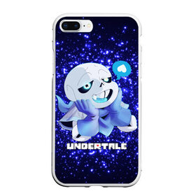 Чехол для iPhone 7Plus/8 Plus матовый с принтом UNDERTALE в Белгороде, Силикон | Область печати: задняя сторона чехла, без боковых панелей | sans | undertale | андертале | андертейл | игра | подземная история | подземная сказка | санс | ундертале