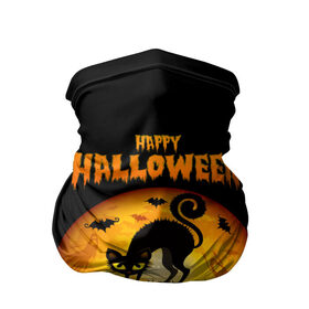 Бандана-труба 3D с принтом Helloween в Белгороде, 100% полиэстер, ткань с особыми свойствами — Activecool | плотность 150‒180 г/м2; хорошо тянется, но сохраняет форму | halloween | ведьма | летучая мышь | полнолуние | привидение | призрак | тыква | хеллоуин | хелуин | хэллоин | хэллоуин | хэлоуин | хэлуин | черный кот