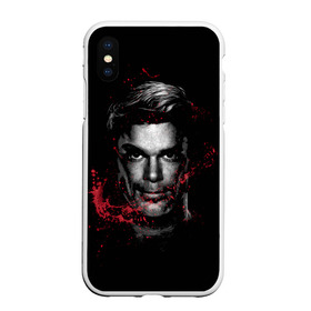 Чехол для iPhone XS Max матовый с принтом Dexter в Белгороде, Силикон | Область печати: задняя сторона чехла, без боковых панелей | dexter | декстер | декстер морган | дэкстер | дэкстэр | сериал | сериалы