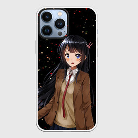 Чехол для iPhone 13 Pro Max с принтом Май Сакураджима в Белгороде,  |  | anime | mai sakurajima | seishun buta yarou wa bunny girl senpai no yume wo minai | аниме | вайфу | май сакураджима | этот глупый свин не понимает мечту девочки зайки