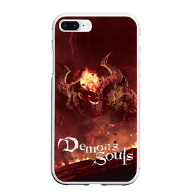 Чехол для iPhone 7Plus/8 Plus матовый с принтом Demons Souls в Белгороде, Силикон | Область печати: задняя сторона чехла, без боковых панелей | 