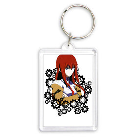 Брелок прямоугольный 35*50 с принтом Врата Штейна в Белгороде,  |  | anime girl | makise kurisu | steins gate | акихабара | анимешник | гений | девушка | курису макисэ | логотипы аниме | макисе | маюри сиина | мультсериал | мультфильм | наука | ринтаро окабэ | студенты | университет