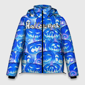 Мужская зимняя куртка 3D с принтом Хеллоуин в Белгороде, верх — 100% полиэстер; подкладка — 100% полиэстер; утеплитель — 100% полиэстер | длина ниже бедра, свободный силуэт Оверсайз. Есть воротник-стойка, отстегивающийся капюшон и ветрозащитная планка. 

Боковые карманы с листочкой на кнопках и внутренний карман на молнии. | halloween | гадания | игры | мертвых | момо | нечистые | праздик | силы | тыквы | хеллоуин