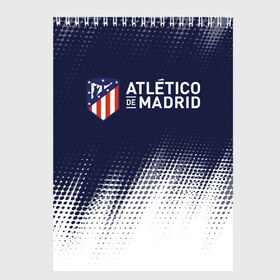 Скетчбук с принтом ATLETICO MADRID / Атлетико в Белгороде, 100% бумага
 | 48 листов, плотность листов — 100 г/м2, плотность картонной обложки — 250 г/м2. Листы скреплены сверху удобной пружинной спиралью | atletico | club | footbal | logo | madrid | атлетико | знак | клуб | логотип | логотипы | мадрид | символ | символы | форма | футбол | футбольная | футбольный