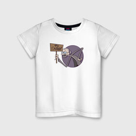 Детская футболка хлопок с принтом Фу в Белгороде, 100% хлопок | круглый вырез горловины, полуприлегающий силуэт, длина до линии бедер | Тематика изображения на принте: mc lao | mclao | бан | блогер | богатыри | лайрафортнайт | мельница | мслао